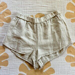 Mate the Label Linen Micro Shorts